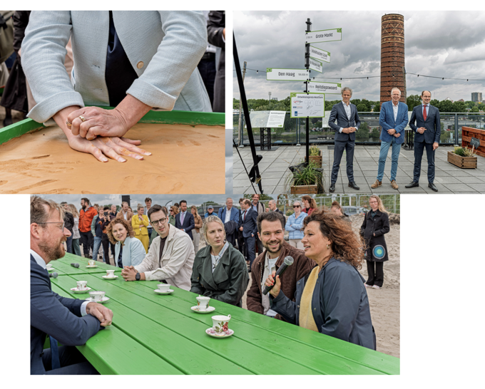 De symbolische starthandeling: De Suikerzijde is officieel van start! De symbolische starthandeling: De Suikerzijde is officieel van start!